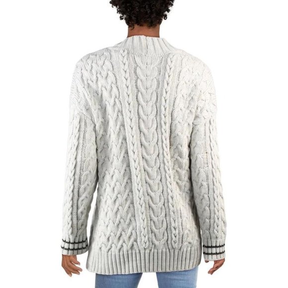 John + Jenn Oversized Chunky Varsity Sweater NWT - Picture 5 of 5